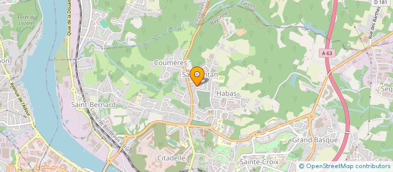 localisation de l'entreprise TALOUCHET à BAYONNE