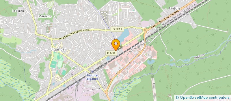 localisation de l'entreprise TALOUTOTI  BIGANOS