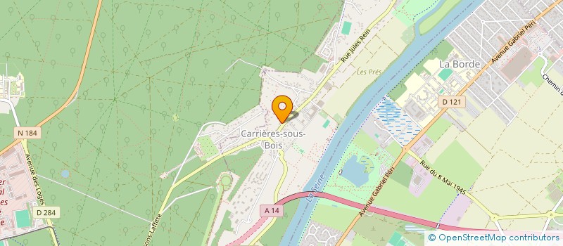 localisation de l'entreprise TALP à LE MESNIL-LE-ROI