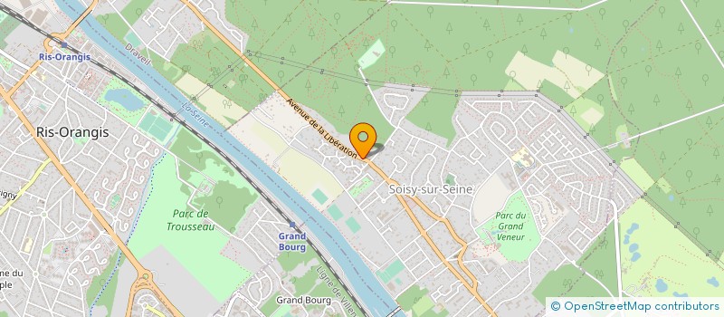 localisation de l'entreprise TALPAC à SOISY-SUR-SEINE