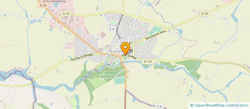 localisation de l'entreprise TALPLAST  MAULEVRIER