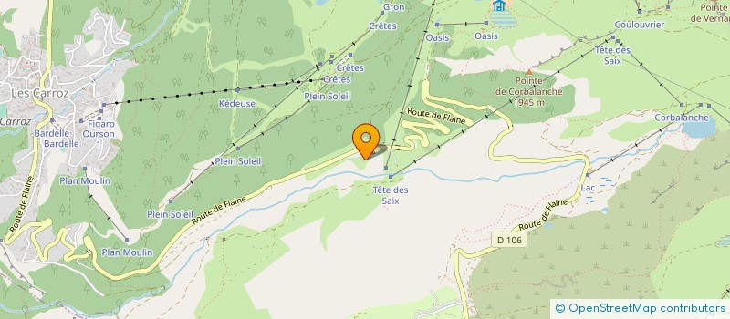 localisation de l'entreprise TALPUS  ARACHES-LA-FRASSE