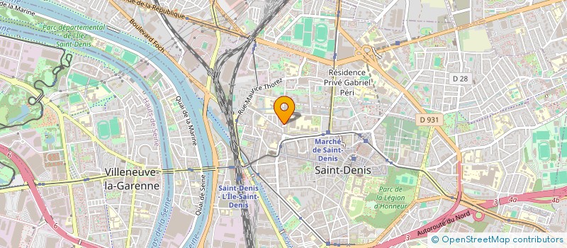 localisation de l'entreprise TALRON à SAINT-DENIS