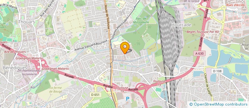 localisation de l'entreprise TALUCIER GUITTARD à BEGLES
