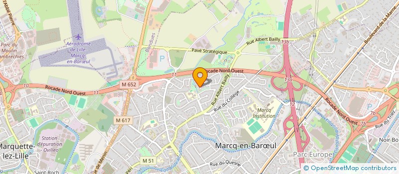 localisation de l'entreprise TALUCLELOU à MARCQ-EN-BARŒUL