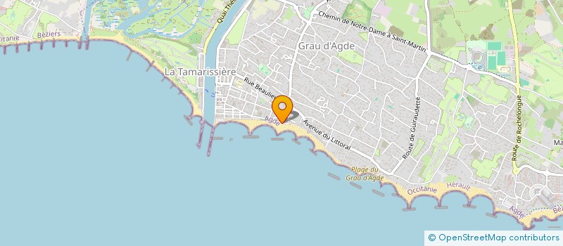 localisation de l'entreprise TALUNG à AGDE