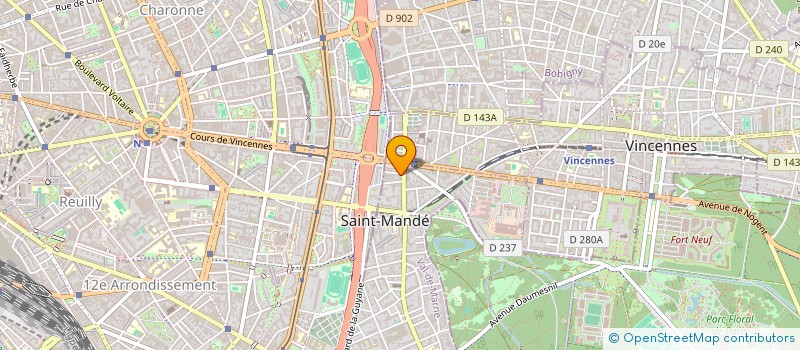 localisation de l'entreprise TALUS à SAINT-MANDE