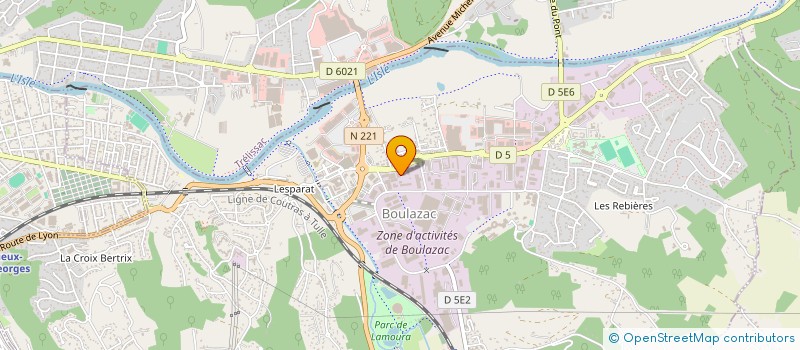 localisation de l'entreprise TALVEST  BOULAZAC ISLE MANOIRE