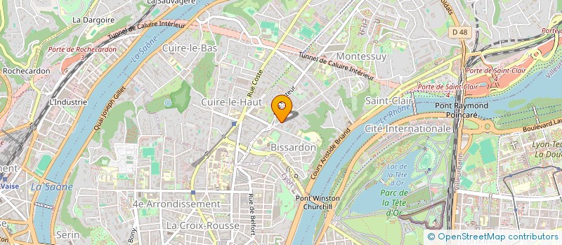 localisation de l'entreprise TALVIENKELI  CALUIRE-ET-CUIRE