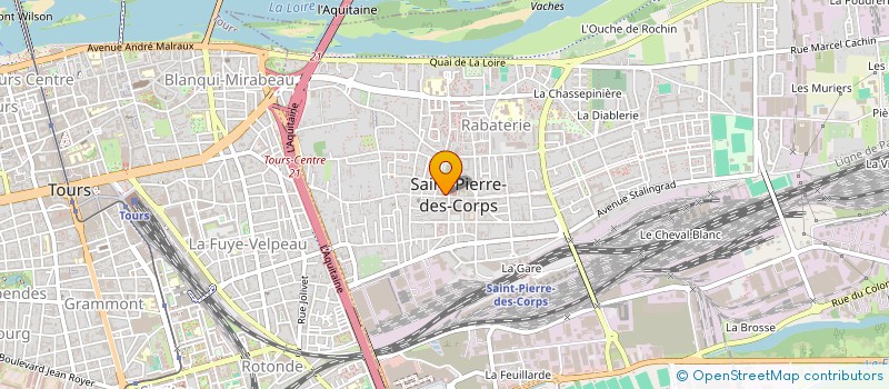 localisation de l'entreprise TALVIS IMMOBILIER à SAINT-PIERRE-DES-CORPS