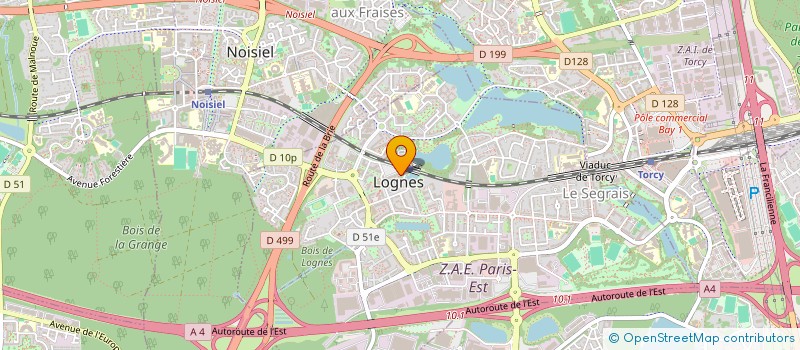 localisation de l'entreprise TALY'S à LOGNES