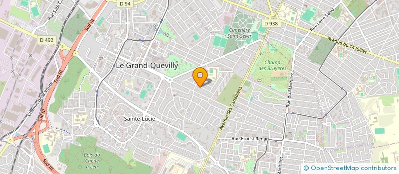 localisation de l'entreprise TALYCE INGENIERIE & CONSEIL à LE GRAND-QUEVILLY