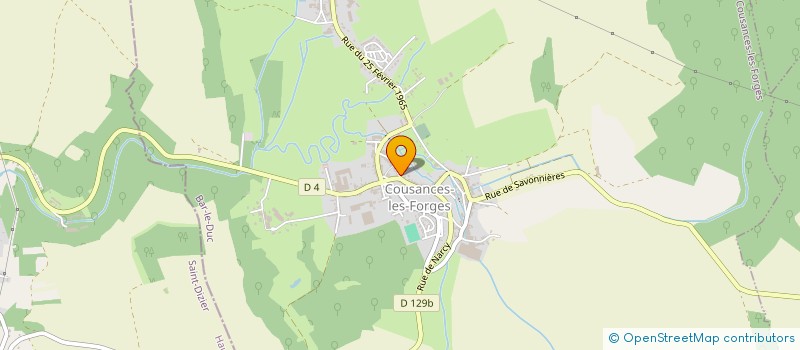 localisation de l'entreprise TALYS à COUSANCES-LES-FORGES