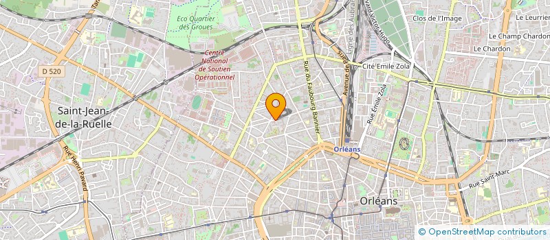 localisation de l'entreprise TAM 786  ORLEANS