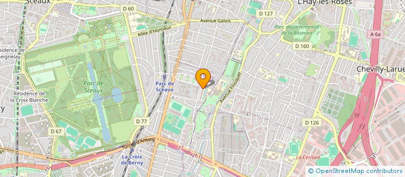 localisation de l'entreprise TAM à ANTONY