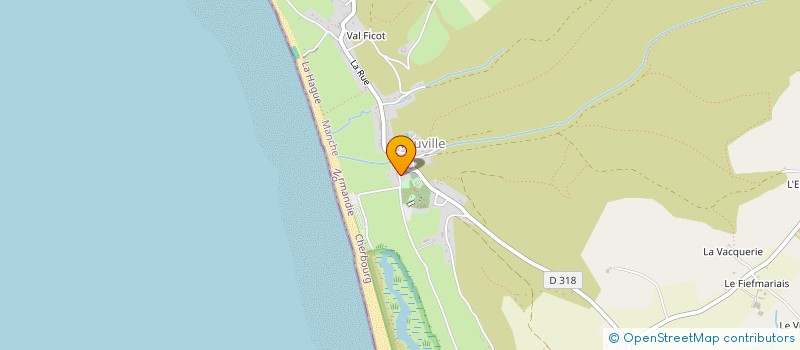 localisation de l'entreprise TAM  LA HAGUE