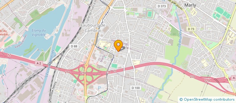 localisation de l'entreprise TAM à MARLY
