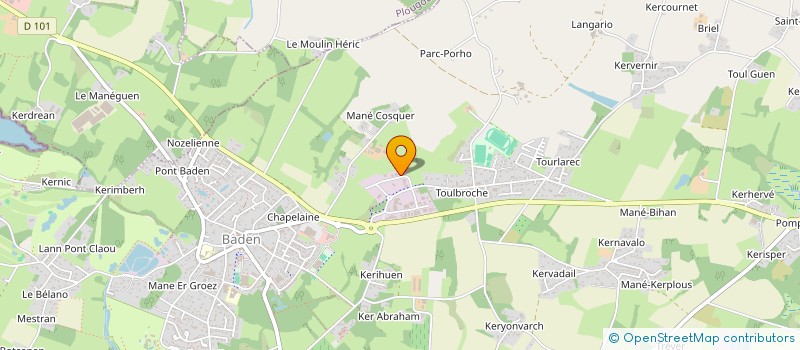 localisation de l'entreprise TAM  BADEN