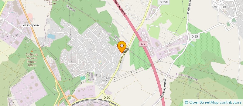 localisation de l'entreprise TAM  ROGNAC