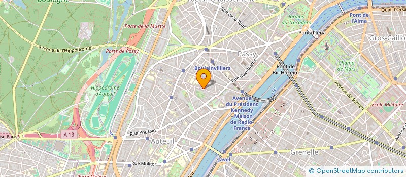 localisation de l'entreprise TAM'ART  PARIS