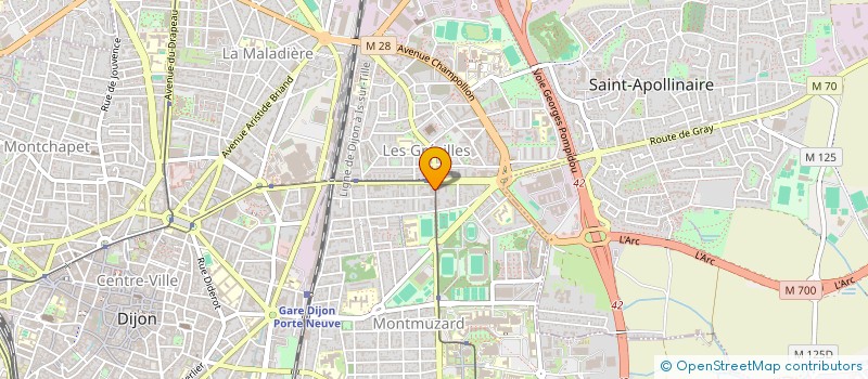 localisation de l'entreprise TAM BEAUTE à DIJON