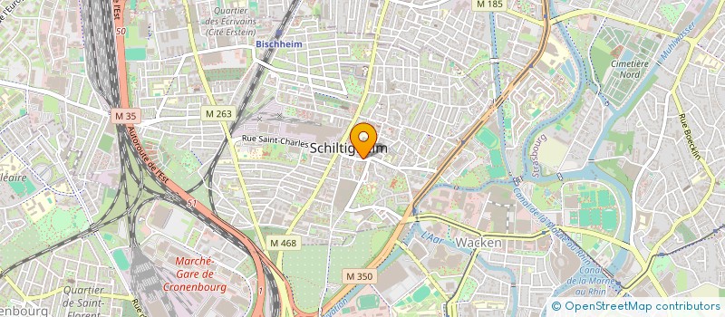 localisation de l'entreprise TAM BEAUTY  SCHILTIGHEIM