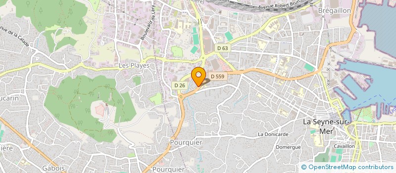 localisation de l'entreprise TAM COLLECTION  LA SEYNE SUR MER