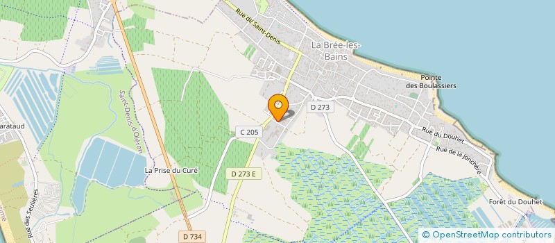 localisation de l'entreprise TAM DISTRIBUTION à LA BREE-LES-BAINS