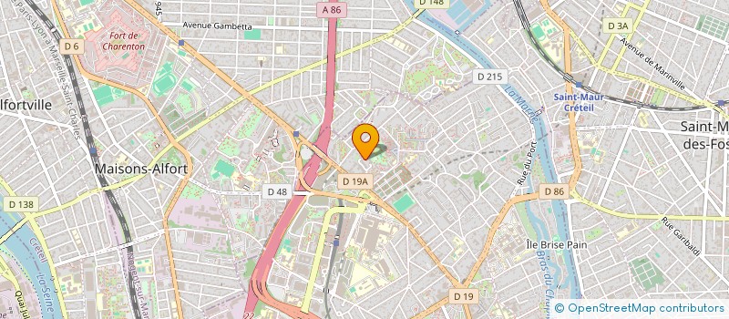 localisation de l'entreprise TAM EXPRESS à CRETEIL
