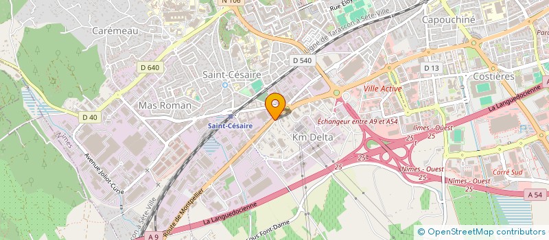 localisation de l'entreprise TAM FLEXIBLES à NIMES