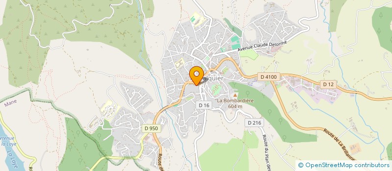 localisation de l'entreprise TAM INGENIERIE à FORCALQUIER