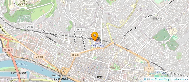 localisation de l'entreprise TAM INVEST à ROUEN