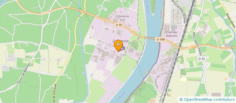localisation de l'entreprise TAM LOCATION à BEAUCAIRE