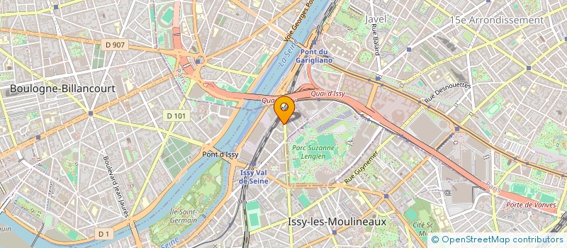 localisation de l'entreprise TAM PASSION à ISSY-LES-MOULINEAUX