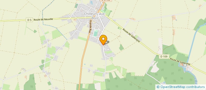 localisation de l'entreprise TAM REBUFFE à CHILLEURS-AUX-BOIS