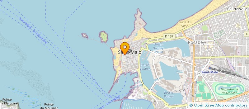 localisation de l'entreprise TAM'S  SAINT-MALO