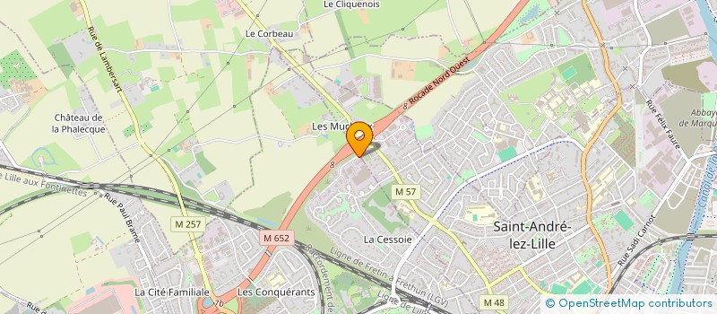 localisation de l'entreprise TAM TAM à LAMBERSART