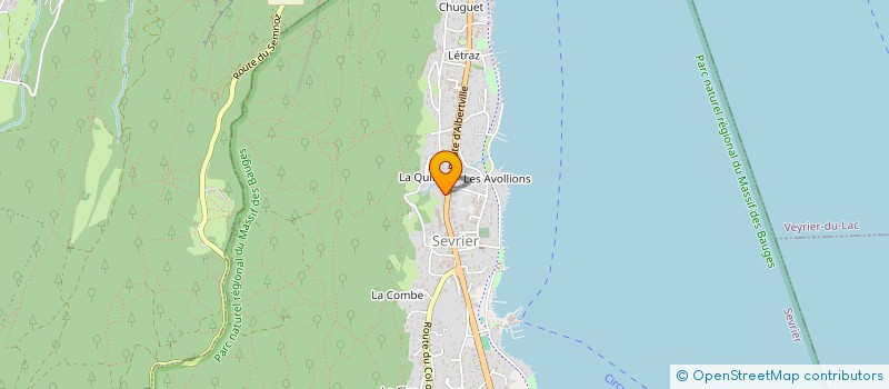 localisation de l'entreprise TAM TAM  SEVRIER