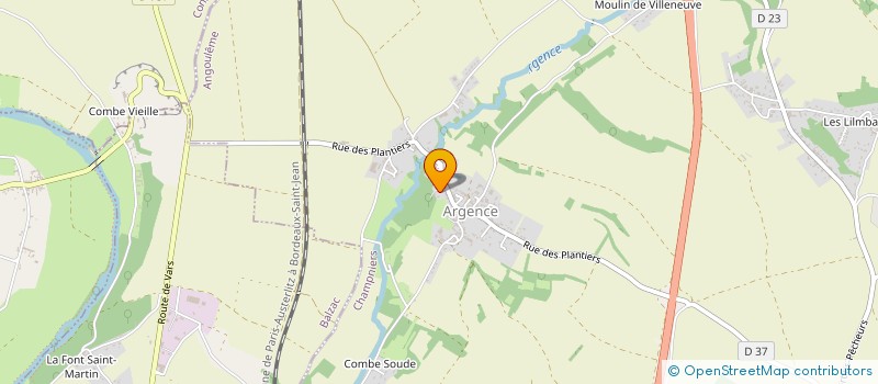 localisation de l'entreprise TAM TAM A MA PORTE  CHAMPNIERS