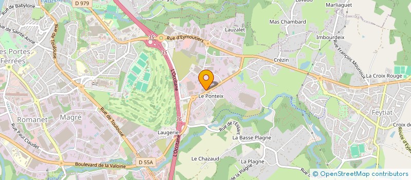 localisation de l'entreprise TAM TAM BUSINESS à FEYTIAT
