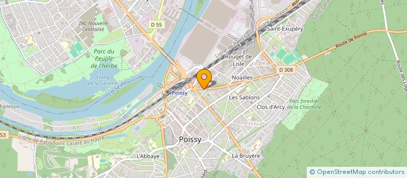 localisation de l'entreprise TAM TAM CAFE  POISSY