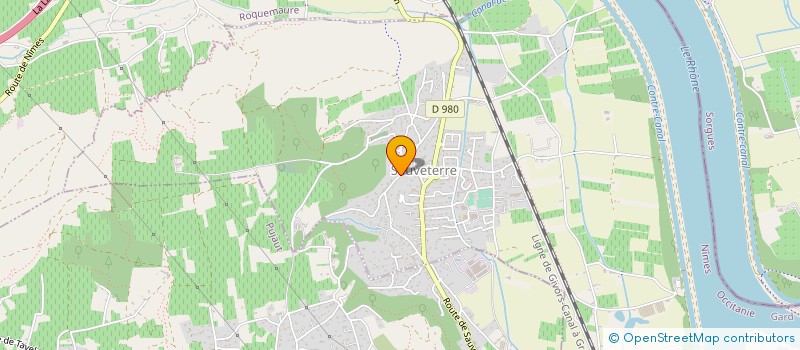 localisation de l'entreprise TAM TAM ORGANISATION  ROQUEMAURE