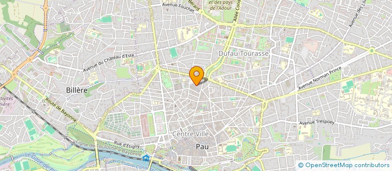 localisation de l'entreprise TAM TAM THEATRE à PAU