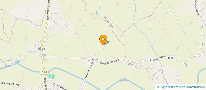 localisation de l'entreprise TAM TAO LAURAGAIS à PUYLAURENS
