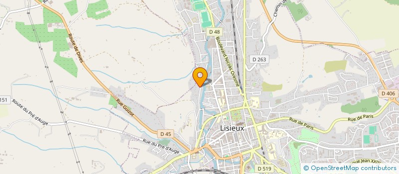 localisation de l'entreprise TAM-TIM 4289 à LISIEUX