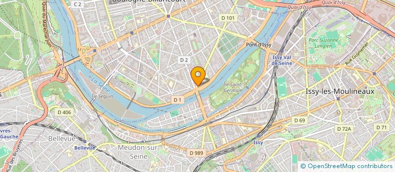 localisation de l'entreprise TAMA à BOULOGNE-BILLANCOURT