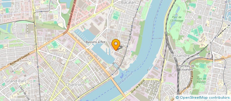 localisation de l'entreprise TAMA BTP à BORDEAUX