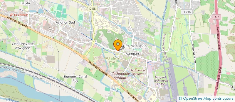 localisation de l'entreprise TAMA IMA BUDO à AVIGNON