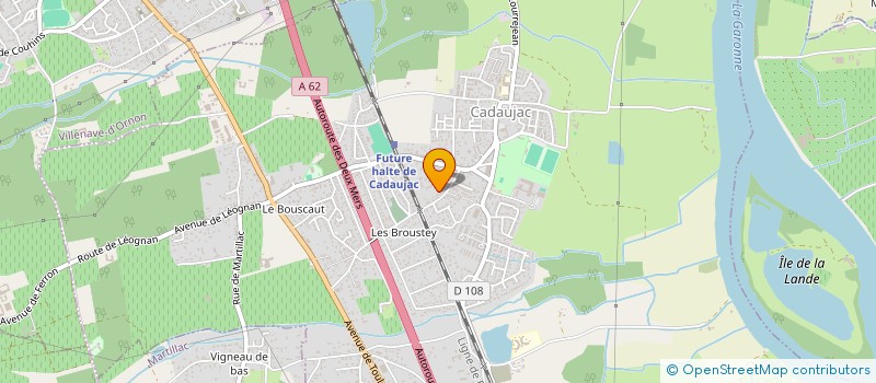 localisation de l'entreprise TAMA IMMOBILIER  CADAUJAC