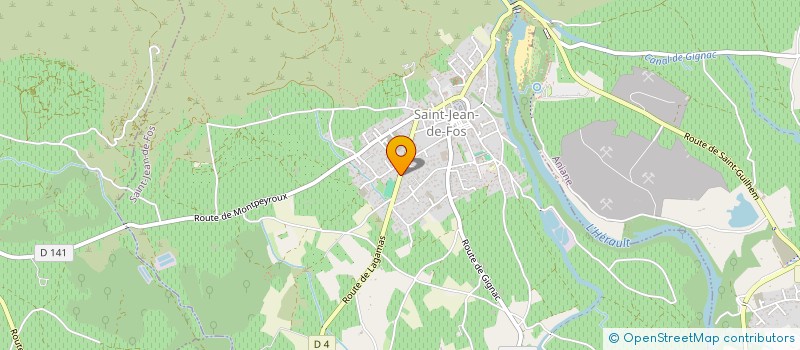 localisation de l'entreprise TAMA INVEST  SAINT-JEAN-DE-FOS